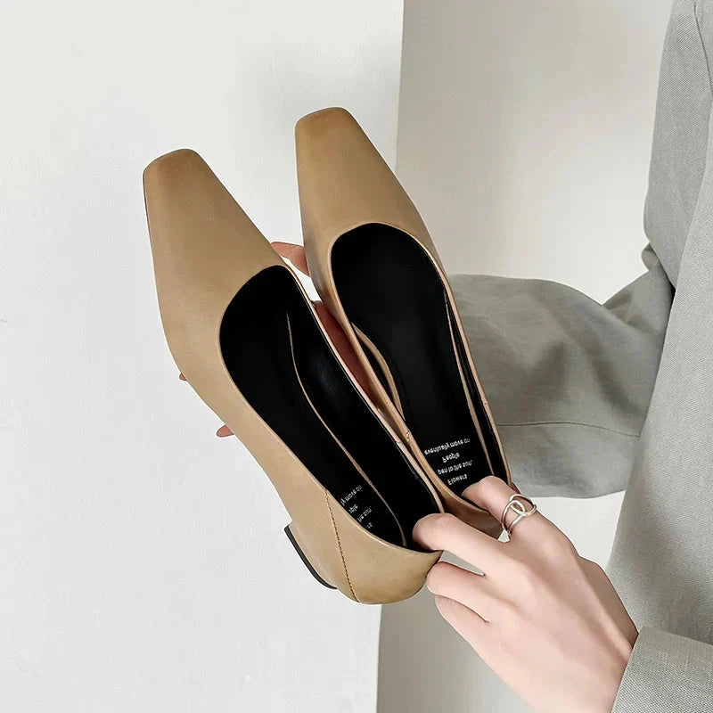 Nicole Genuine Leather Pumps  Liora Lane Boutique