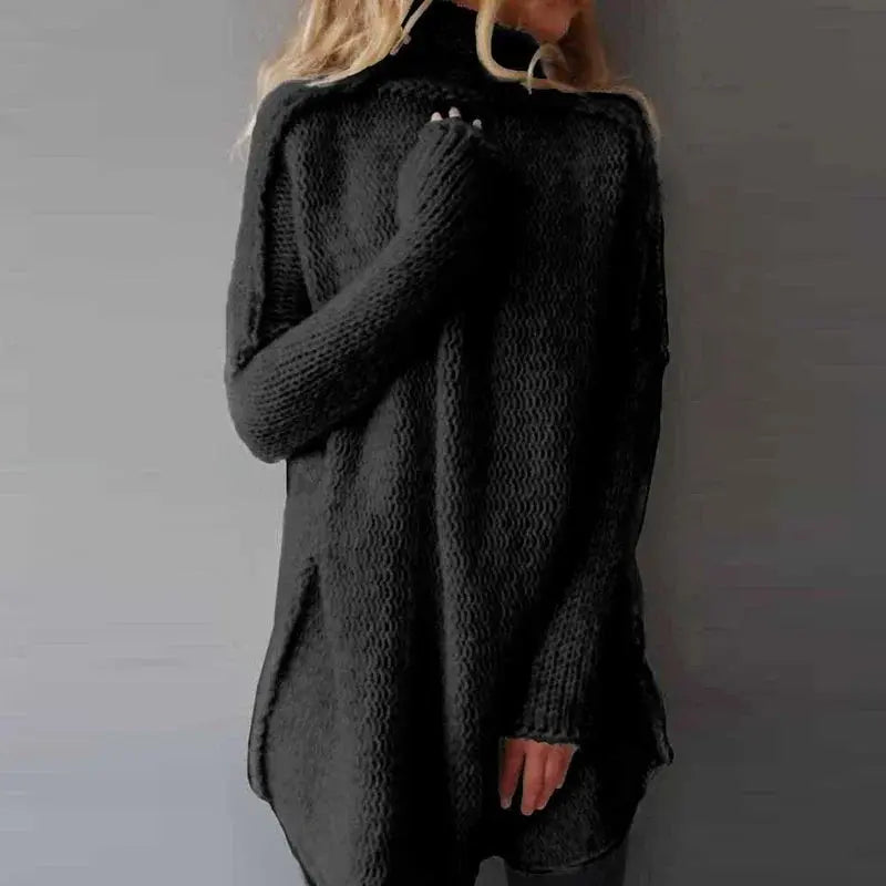Silver Mist Oversized Knit Sweater Jasmine's Boutique Australia