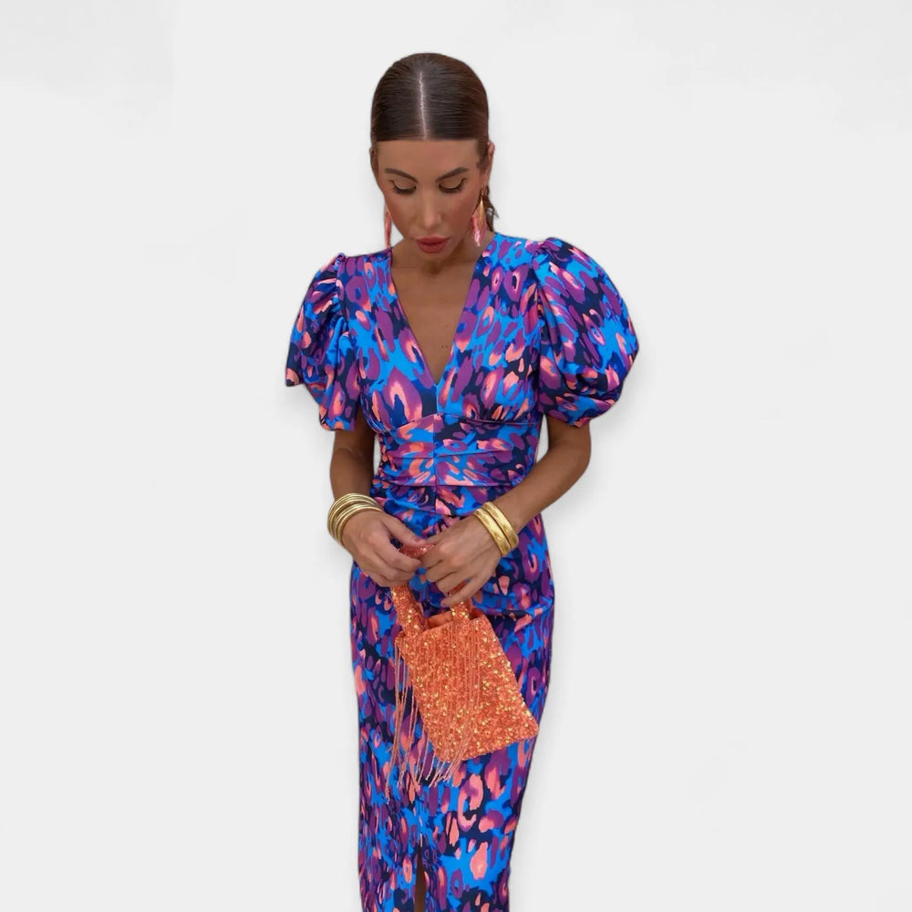 Dress with Sleeves and Ruffles Jasmine's Boutique Australia