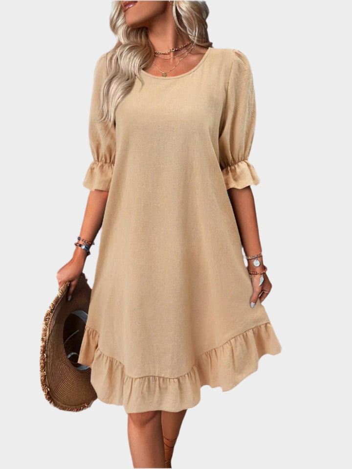 Retro Midi Dress with Comfortable Sleeves Jasmine's Boutique Australia