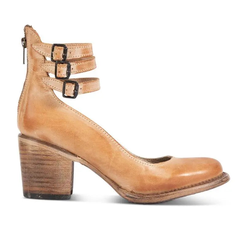 Verona Vintage Double-Strap Heels Jasmine's Boutique Australia