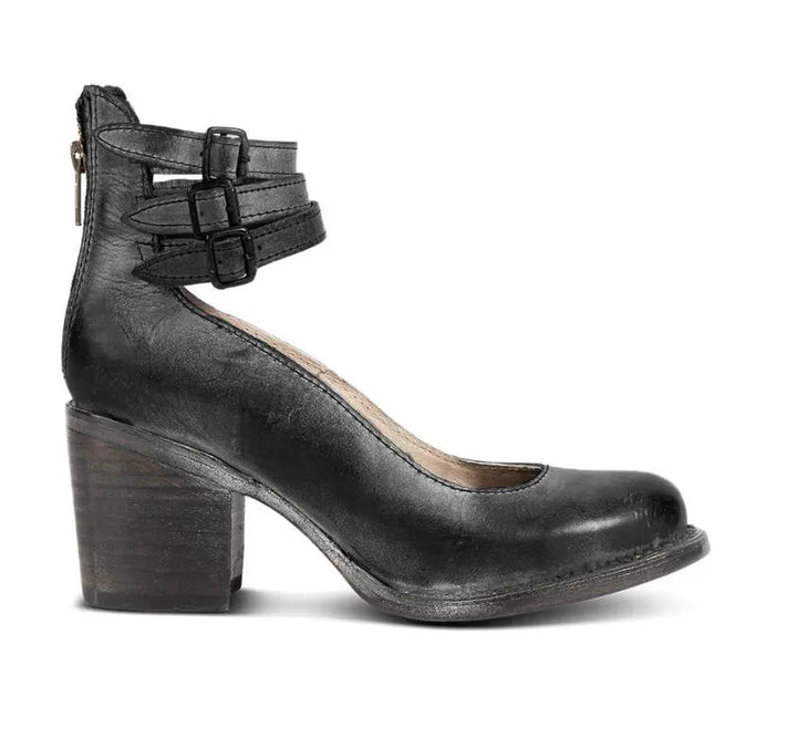 Verona Vintage Double-Strap Heels Jasmine's Boutique Australia