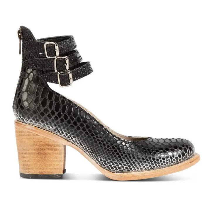 Verona Vintage Double-Strap Heels Jasmine's Boutique Australia