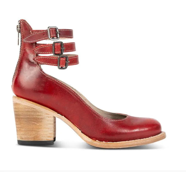 Verona Vintage Double-Strap Heels Jasmine's Boutique Australia