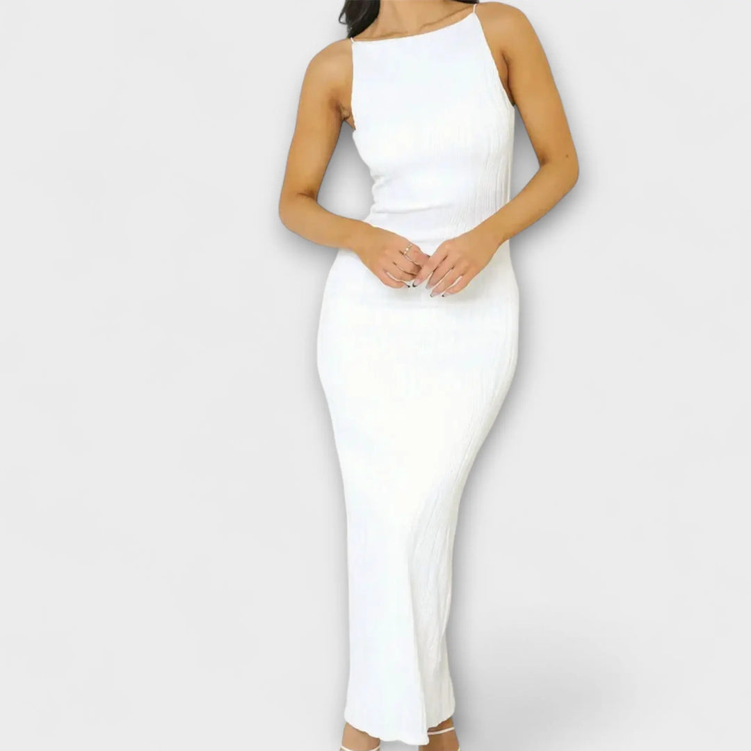 Elegant Long Sleeveless Dress Jasmine's Boutique Australia