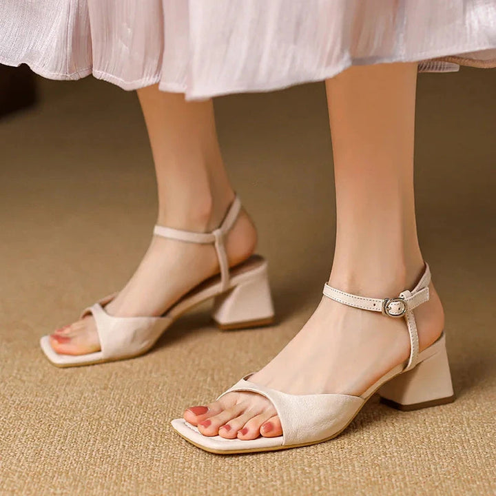 Ruby Genuine Leather Sandals  Liora Lane Boutique