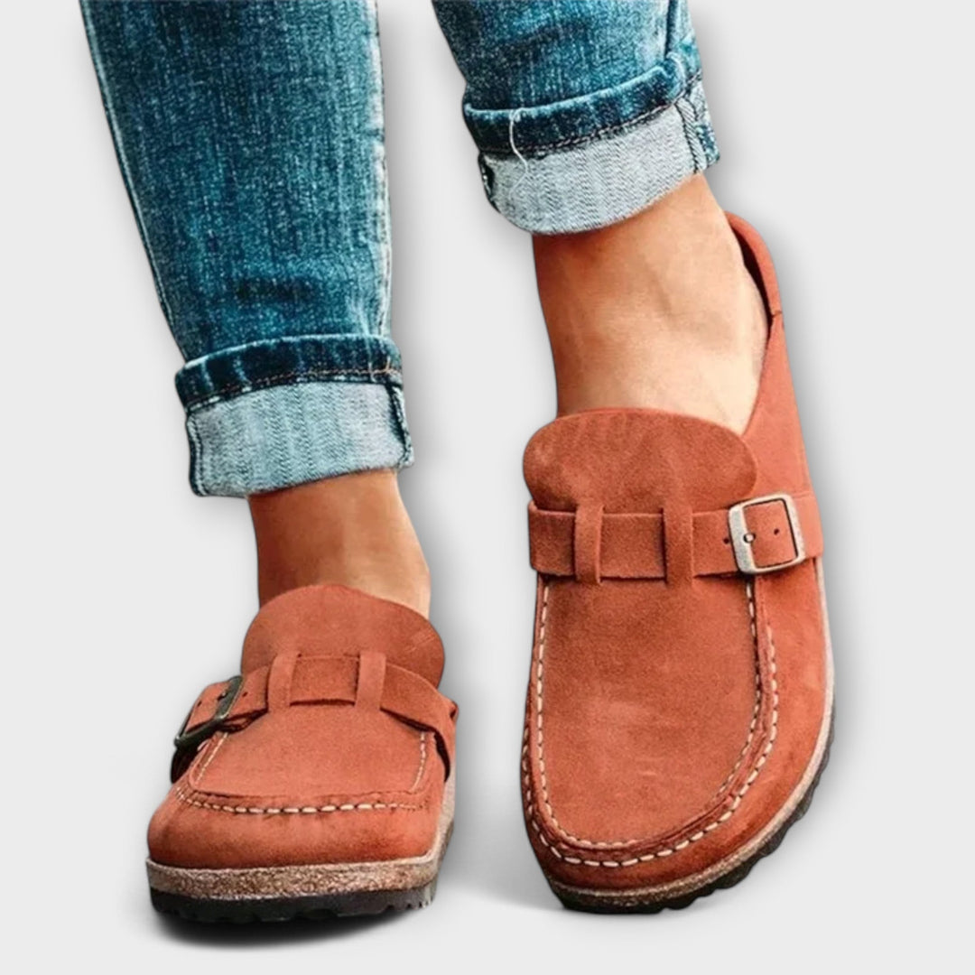 Women's Orthopedic Moccasins with Decorative Closure Jasmine's Boutique Australia