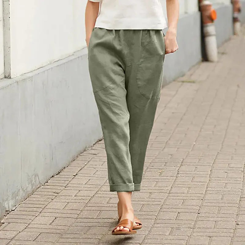 Coastal Breeze Linen Pants Jasmine's Boutique Australia