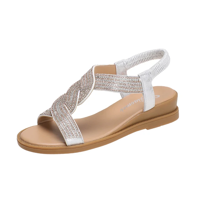 Radiant Sparkle Comfort Sandals Jasmine's Boutique Australia