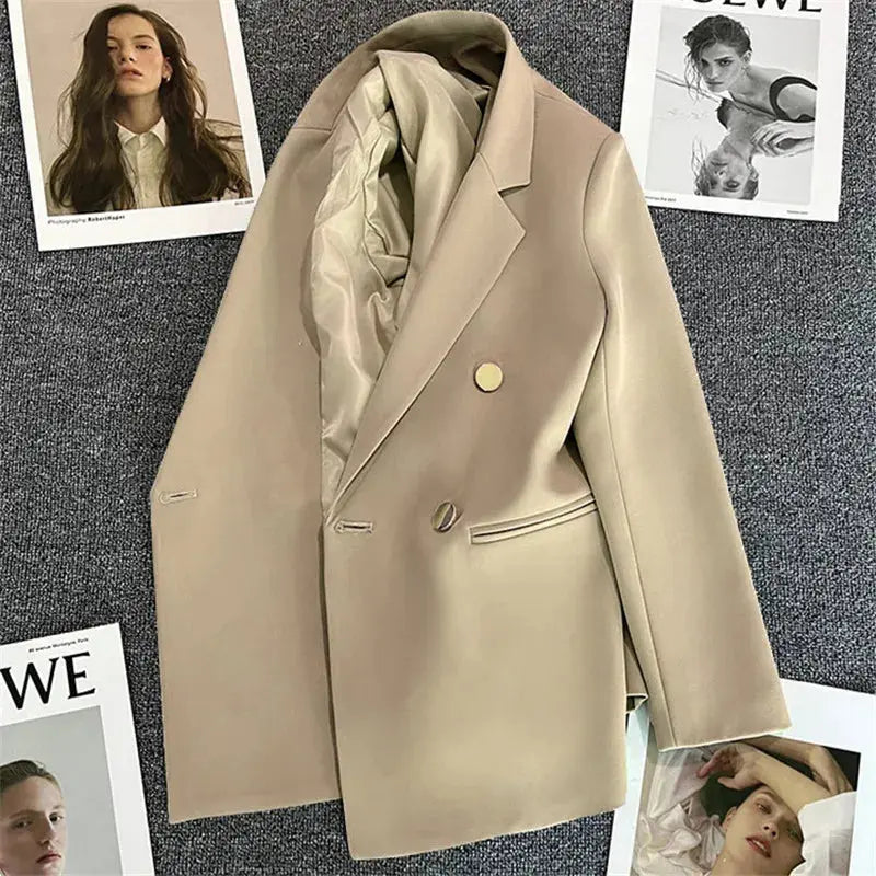 Double-Breasted Structured Blazer Jasmine's Boutique Australia