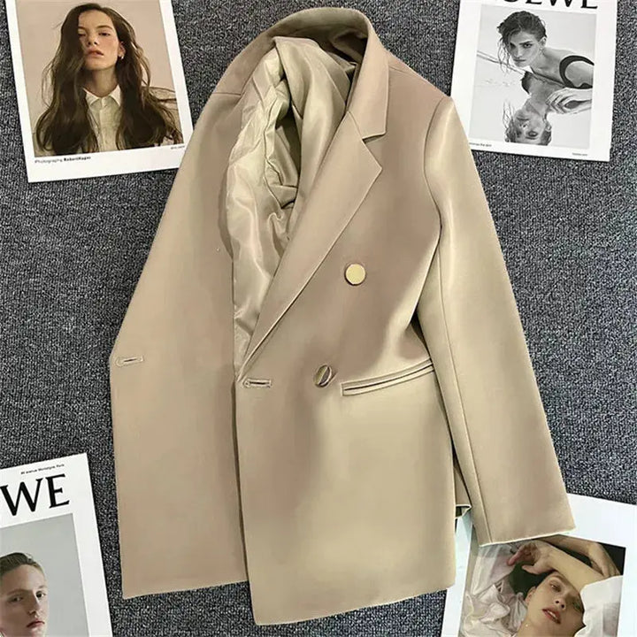 Double-Breasted Structured Blazer Jasmine's Boutique Australia
