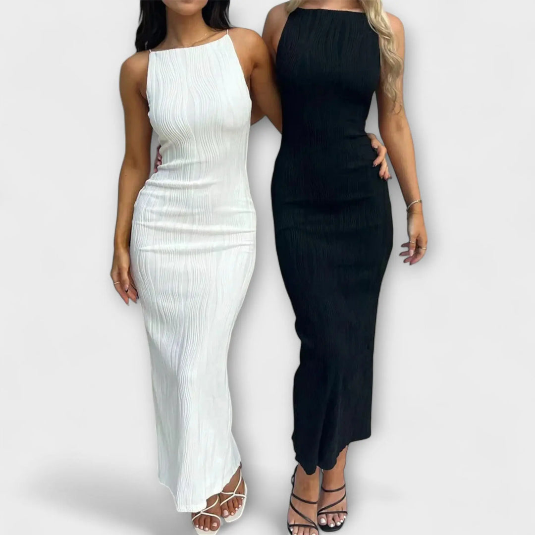 Elegant Long Sleeveless Dress Jasmine's Boutique Australia