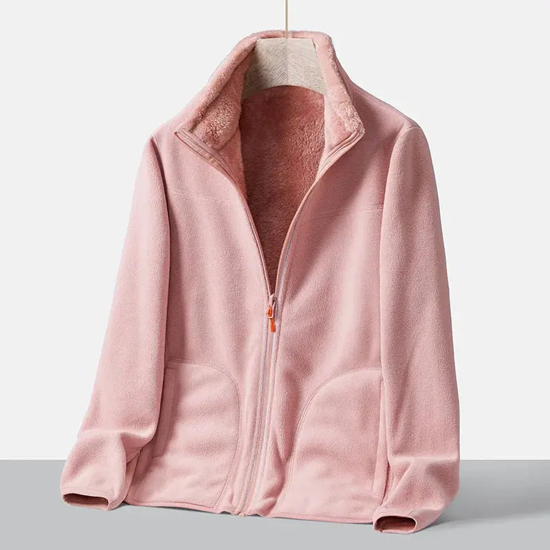 Cozy Zip-Up Fleece Jacket Jasmine's Boutique Australia