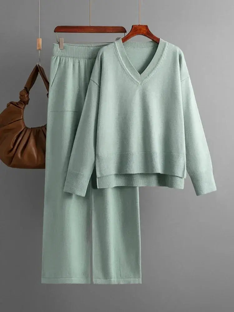 Sunset Lounge Knit Set Jasmine's Boutique Australia