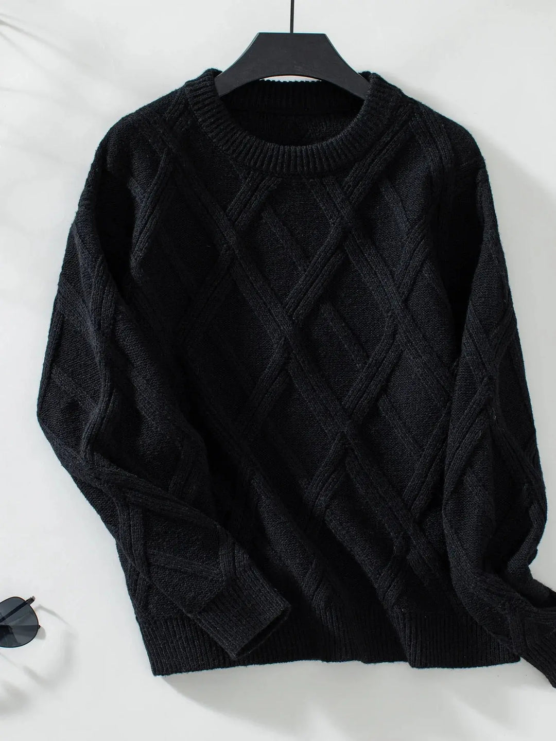 Classic Diamond Knit Sweater Jasmine's Boutique Australia