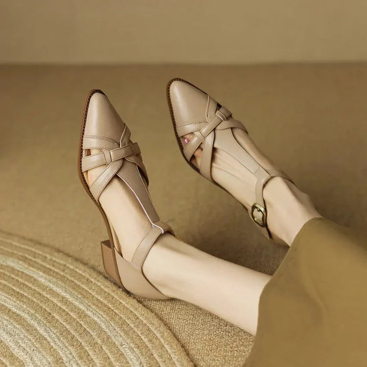 Enora Pumps  Liora Lane Boutique  Apricot / 10.5 119.99