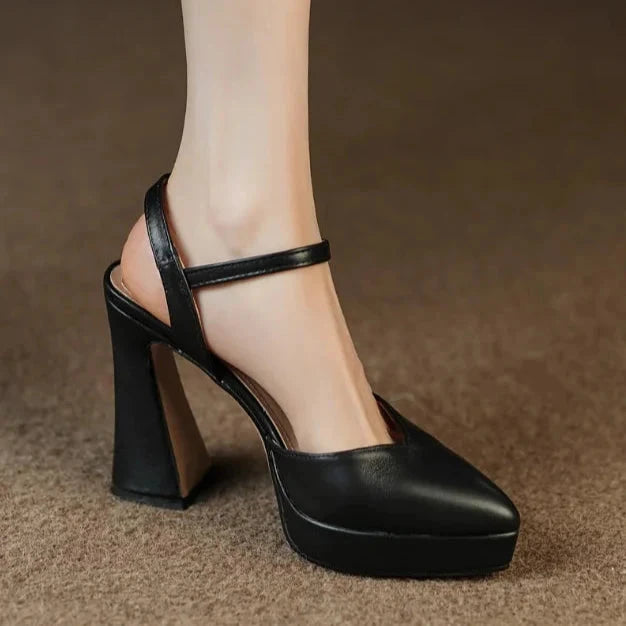 Pravia Heels  Liora Lane Boutique  Black / 8.5 69.99