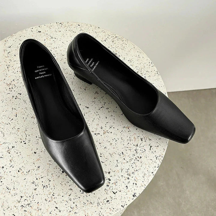 Nicole Genuine Leather Pumps  Liora Lane Boutique