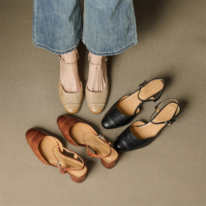 Valery Genuine Leather Pumps  Liora Lane Boutique