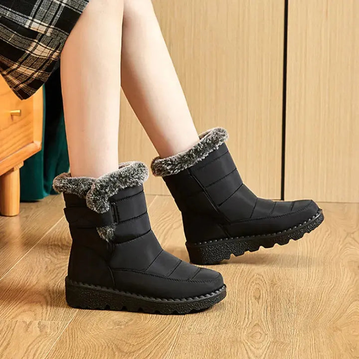 Arctic Haven Faux Fur Winter Boots Jasmine's Boutique Australia