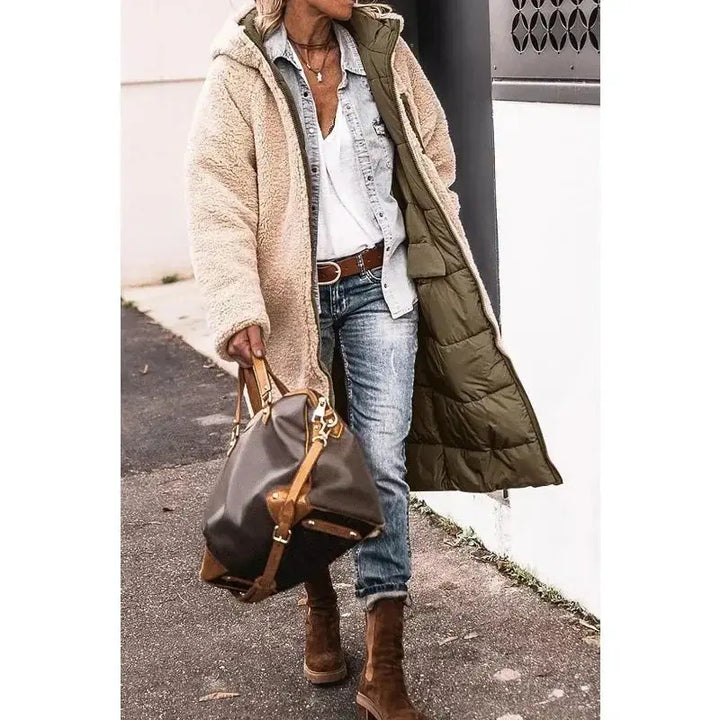 Velmira™ | Oversized Shearling Coat Jasmine's Boutique Australia