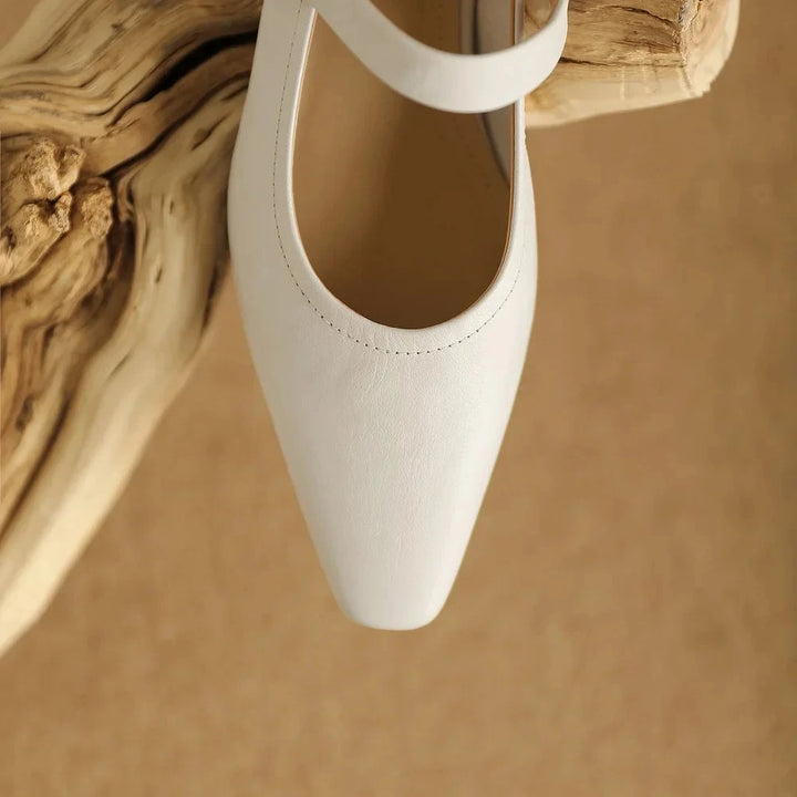 Merlot Genuine Leather Heels  Liora Lane Boutique