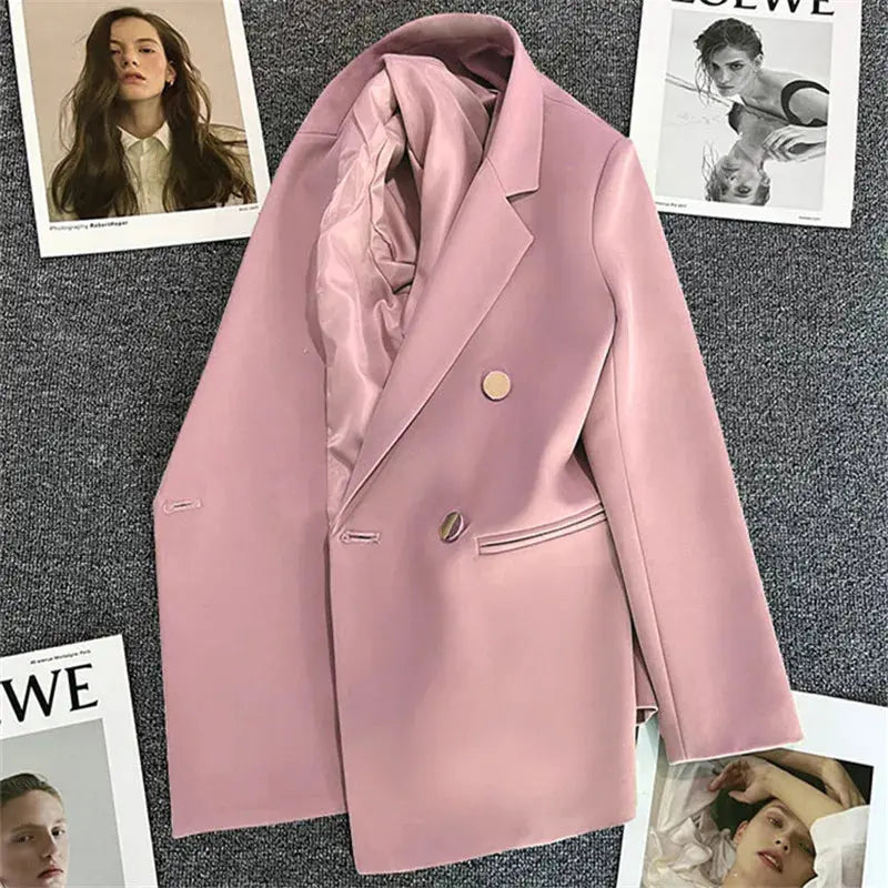 Double-Breasted Structured Blazer Jasmine's Boutique Australia