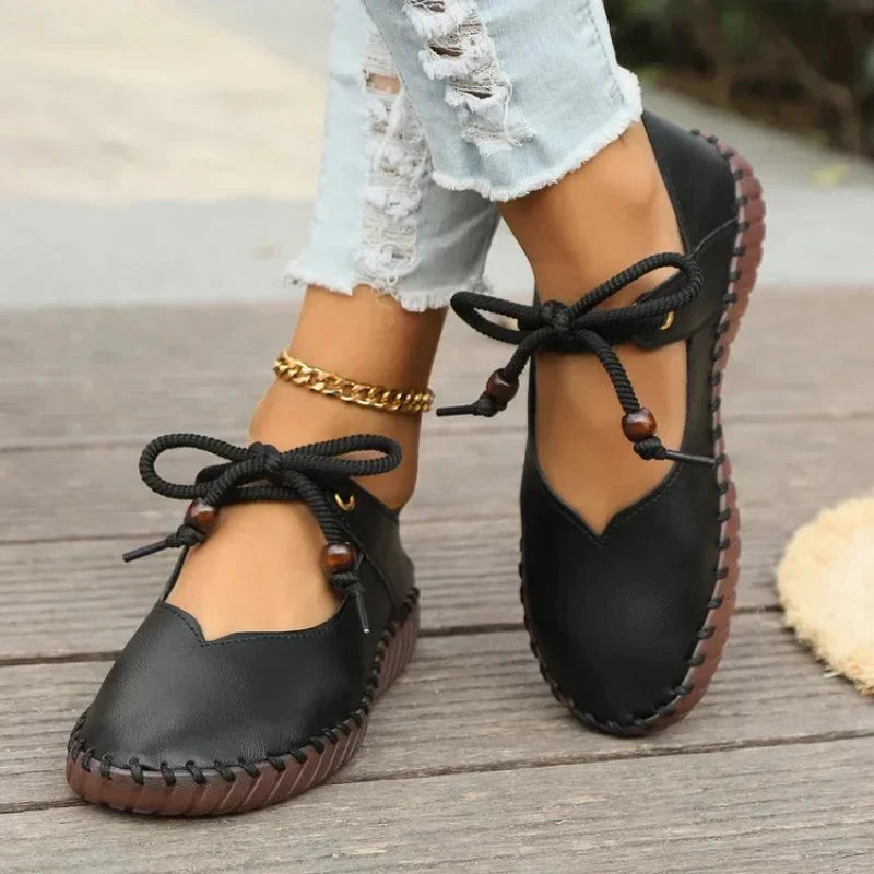 Elisa Casual Lace-Up Shoes  Liora Lane Boutique