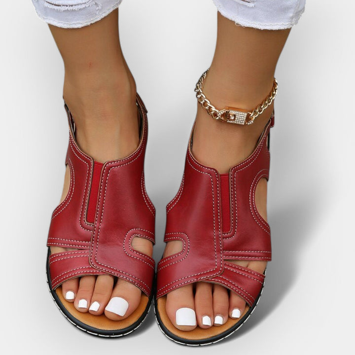 Stylish Leather Sandals Liora Lane Boutique