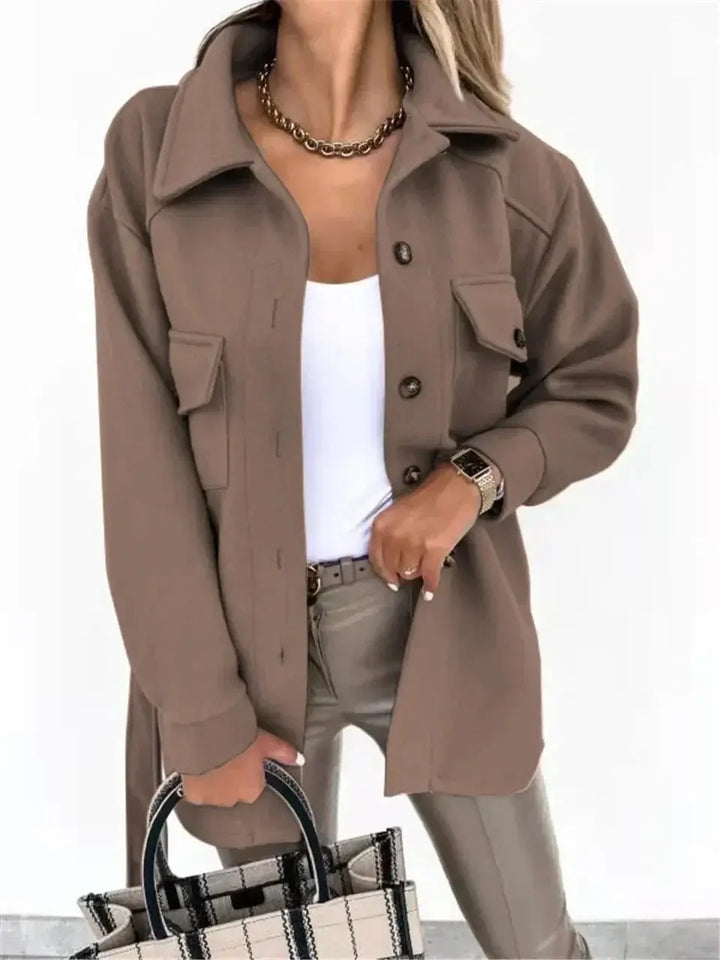 Midnight Chic Overshirt Jacket Jasmine's Boutique Australia