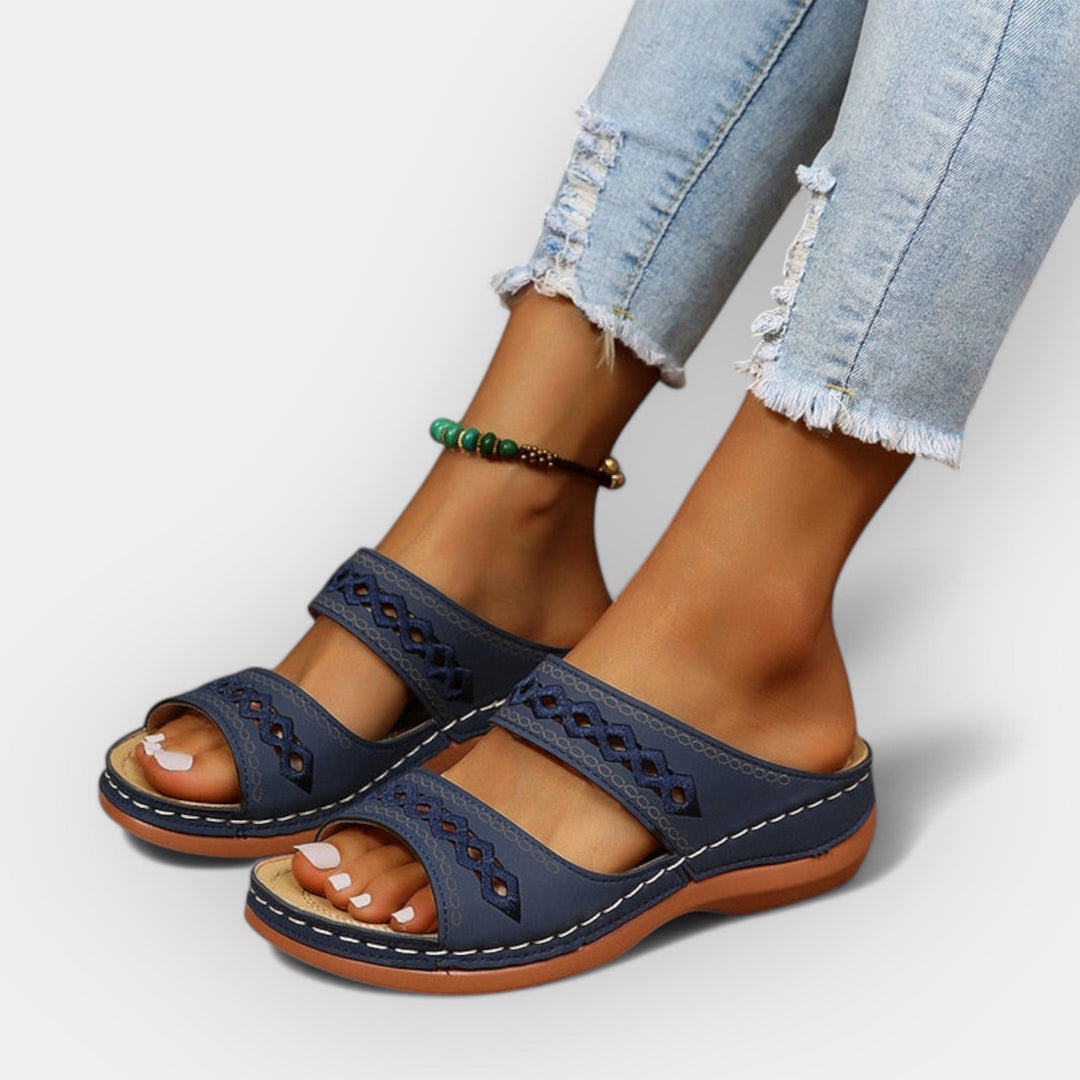 Anatomical Sandals with Elegant Design Liora Lane Boutique