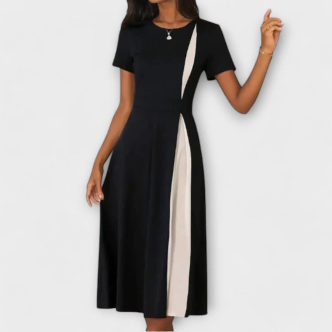 Black and White Midi Dress Jasmine's Boutique Australia