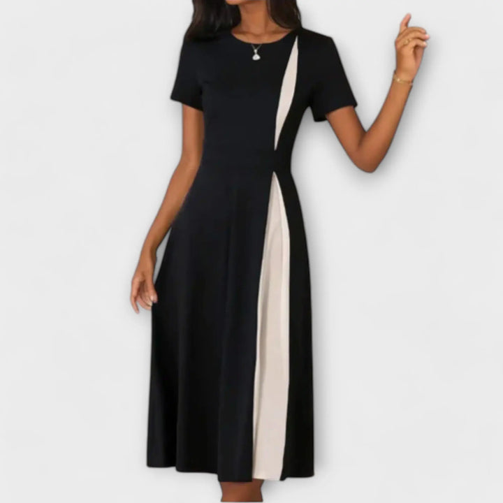 Black and White Midi Dress Jasmine's Boutique Australia
