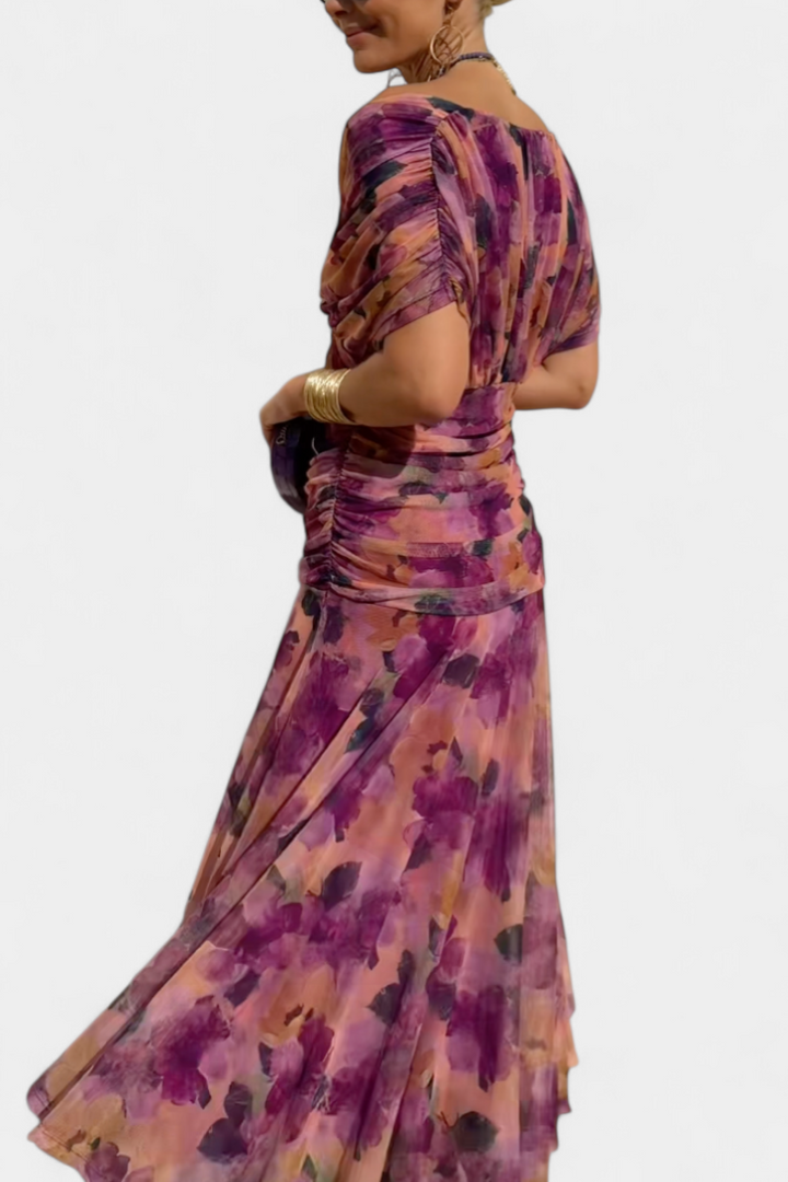 Aurora Floral Elegance Maxi Dress Jasmine's Boutique Australia