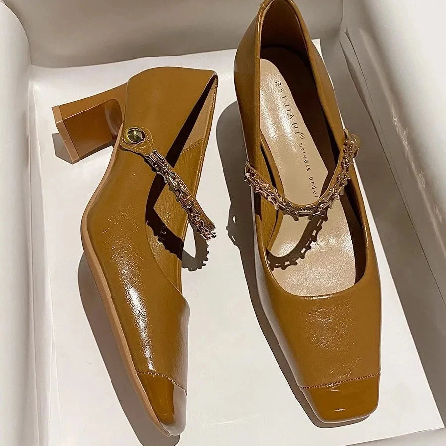 Melva Heels  Liora Lane Boutique  Brown / 9.5 79.99