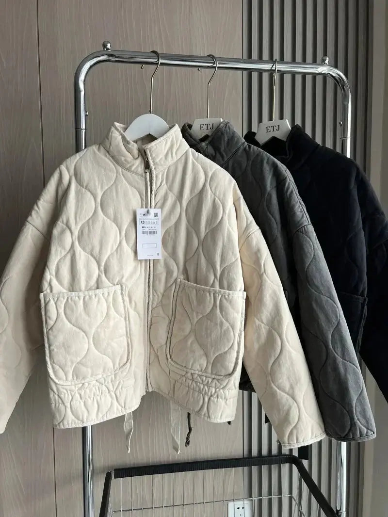 Winter Cloud Quilted Jacket Jasmine's Boutique Australia