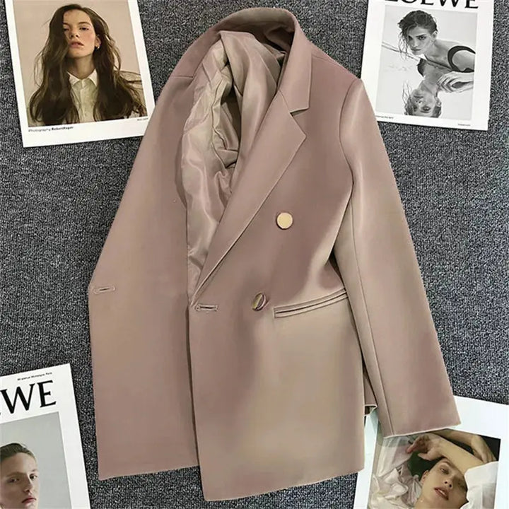 Double-Breasted Structured Blazer Jasmine's Boutique Australia