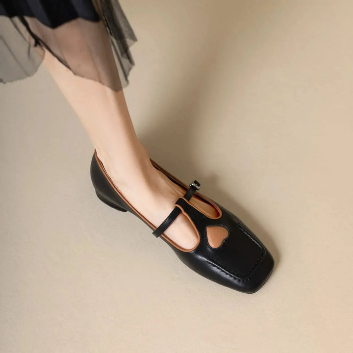 Serena Low Heel Flats  Liora Lane Boutique