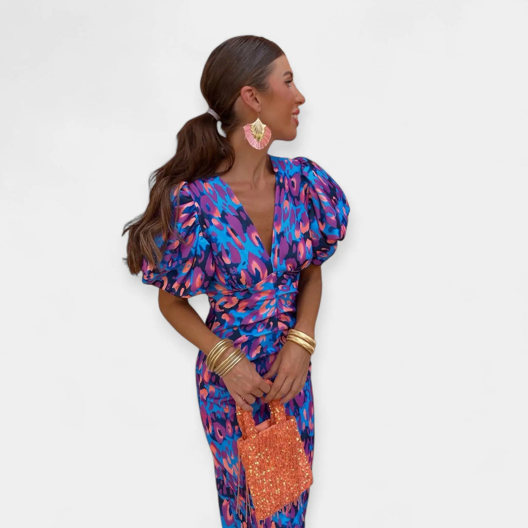 Dress with Sleeves and Ruffles Jasmine's Boutique Australia