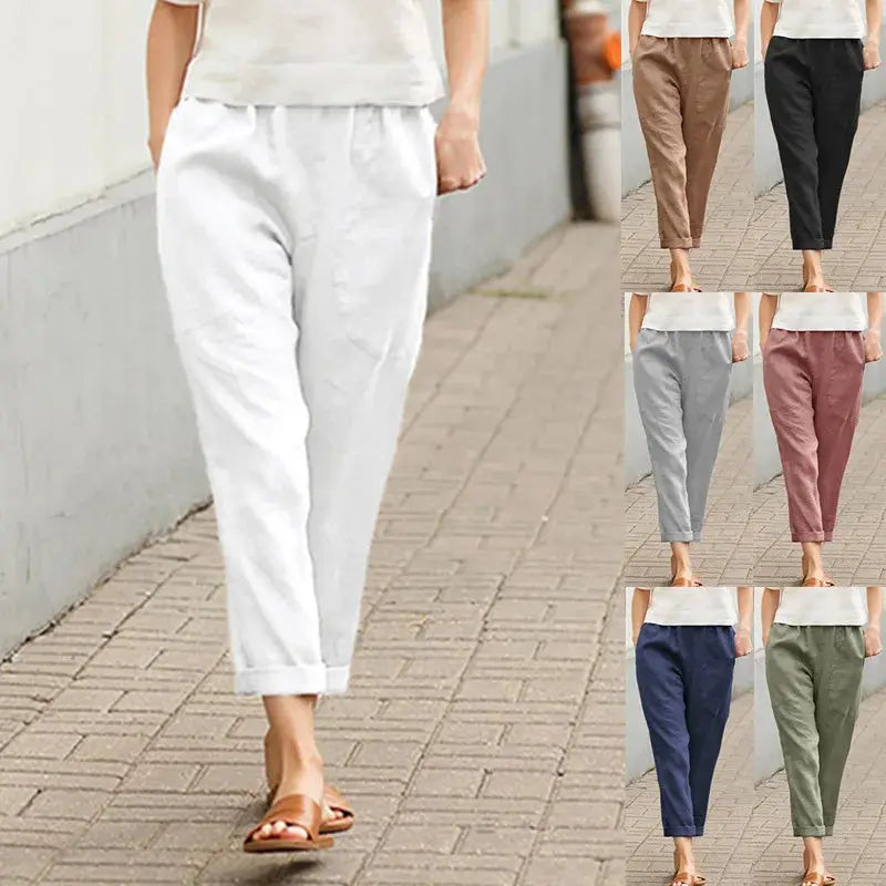Coastal Breeze Linen Pants Jasmine's Boutique Australia