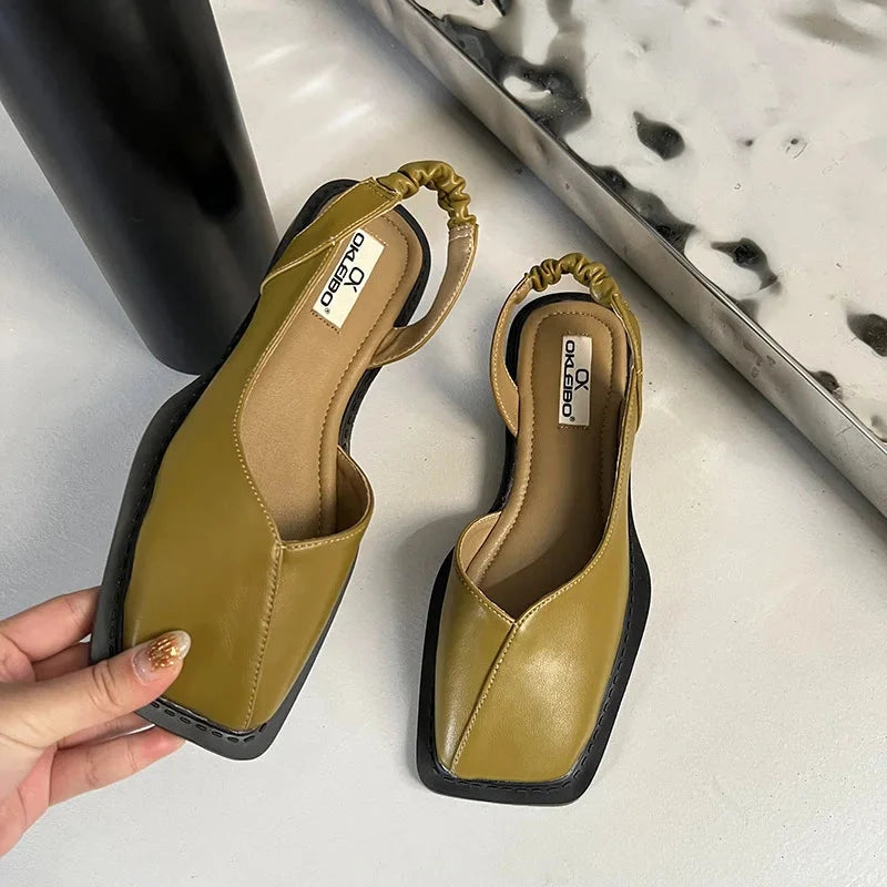 Delia Flats  Liora Lane Boutique  Green / 10.5 69.99