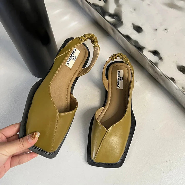 Delia Flats  Liora Lane Boutique  Green / 10.5 69.99