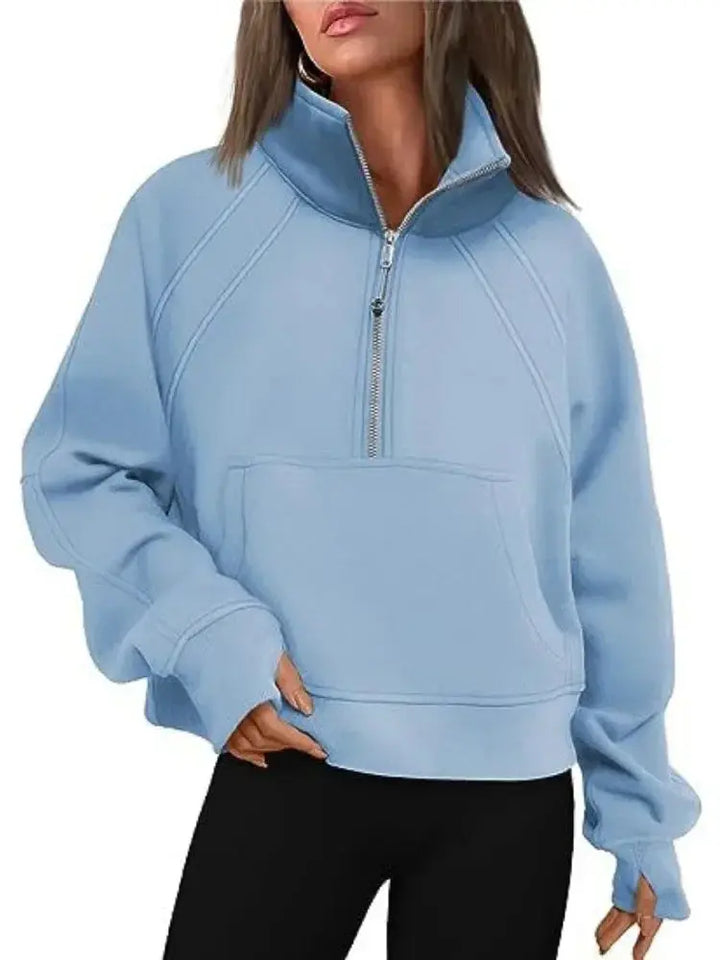 Half-Zip Fleece Pullover Jasmine's Boutique Australia