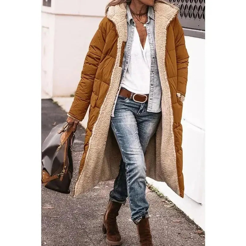 Velmira™ | Oversized Shearling Coat Jasmine's Boutique Australia
