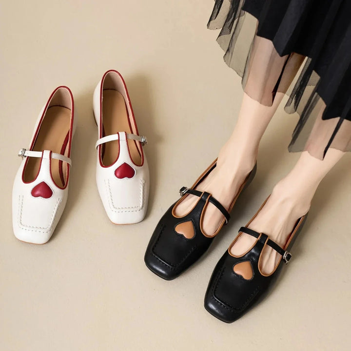 Serena Low Heel Flats  Liora Lane Boutique