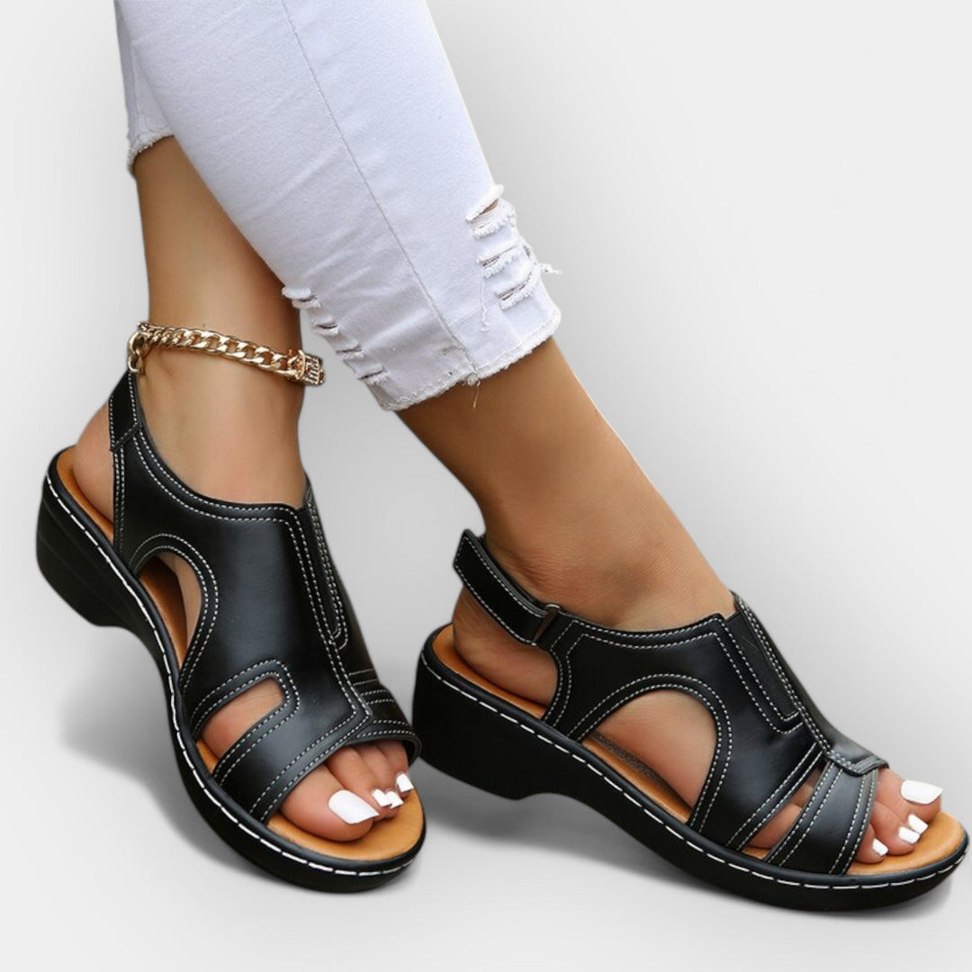 Stylish Leather Sandals Liora Lane Boutique