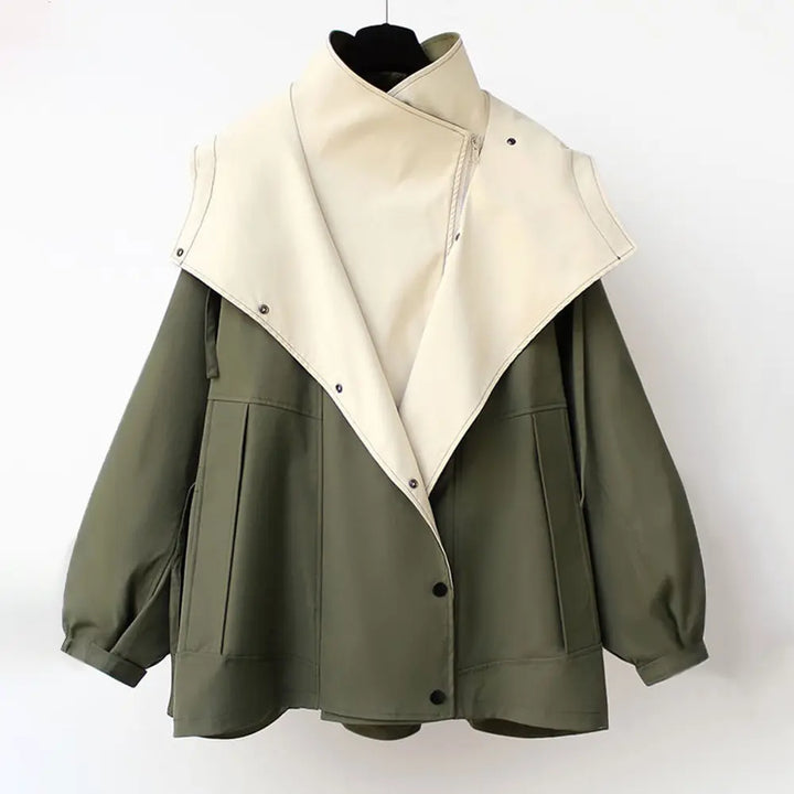 Contrast Lapel Street Jacket Jasmine's Boutique Australia