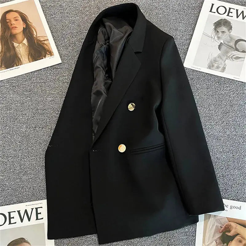Double-Breasted Structured Blazer Jasmine's Boutique Australia