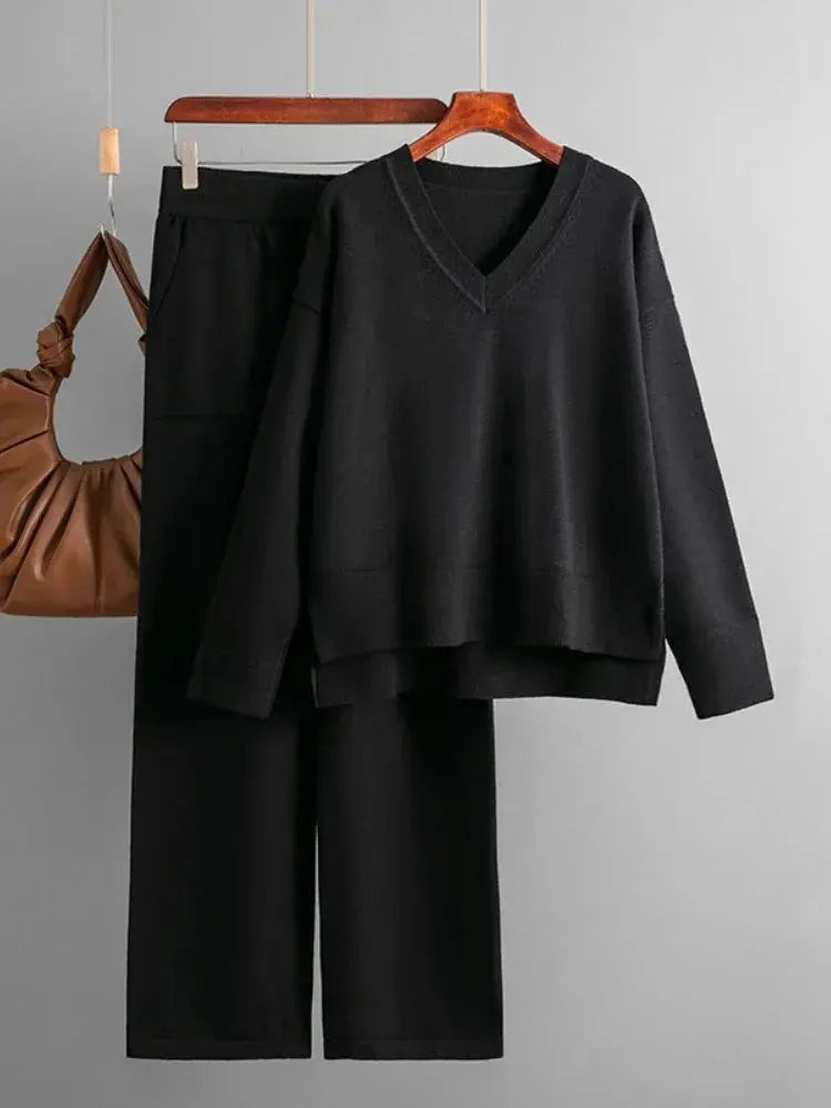 Sunset Lounge Knit Set Jasmine's Boutique Australia