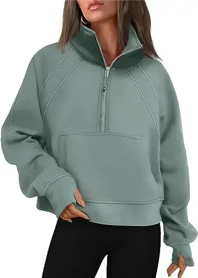 Half-Zip Fleece Pullover Jasmine's Boutique Australia